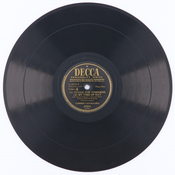 Carmen Cavallaro – Selections From Guys And Dolls 78 rpm 10" Record Disc 2 Only - Picture 4 of 16